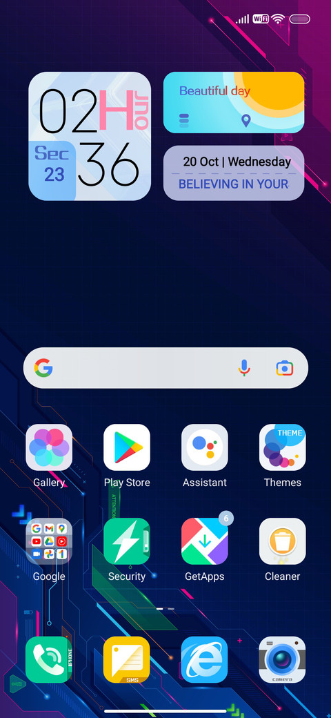 Abstract Color screenshot