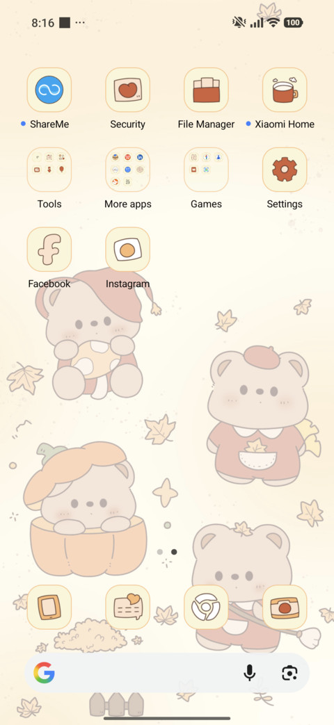 Autumn Leaf Cutie screenshot