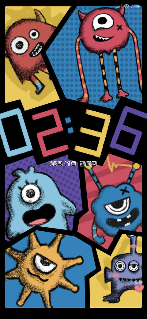 创意组件 小怪兽 screenshot
