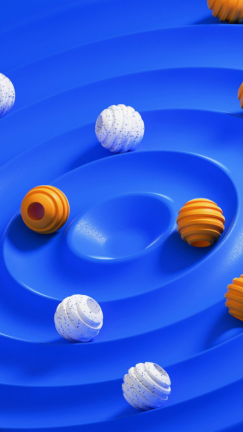 A tilted white and yellow sphere screenshot