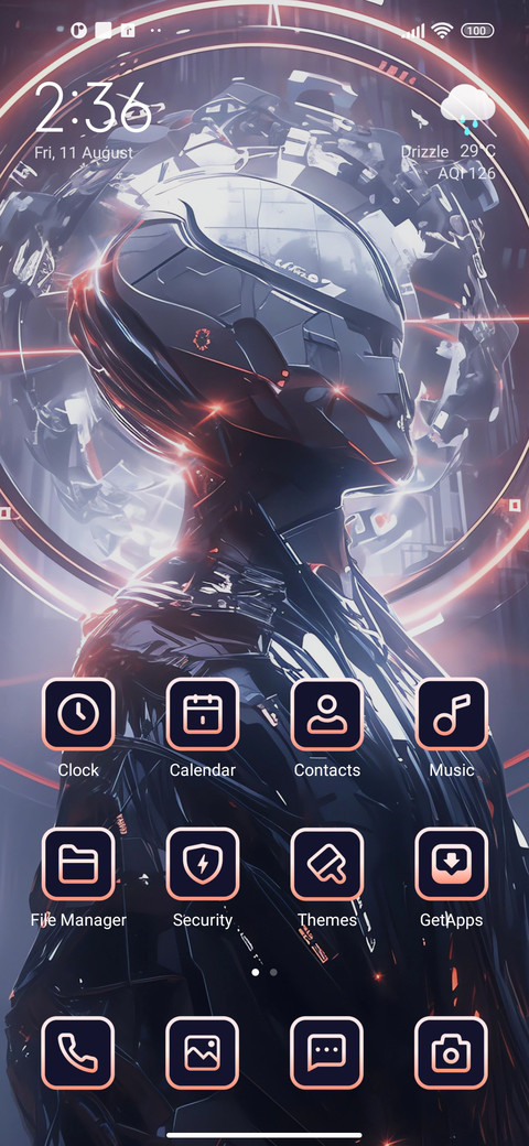 Evolution screenshot