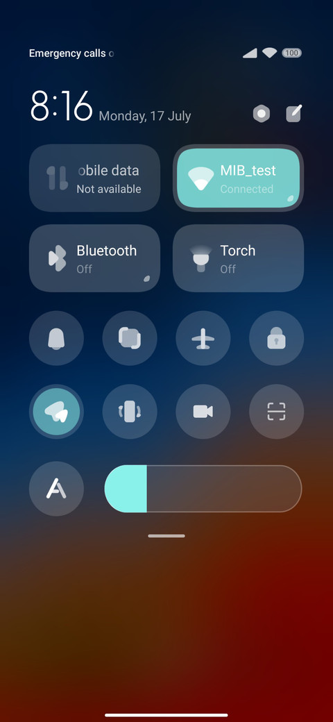 My UI 19 screenshot