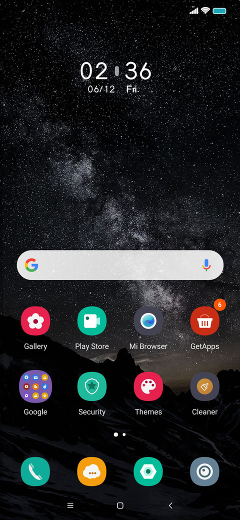 Vast sky screenshot