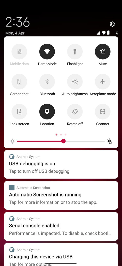 OxygenOS Beta screenshot
