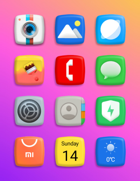 Colored 3D screenshot