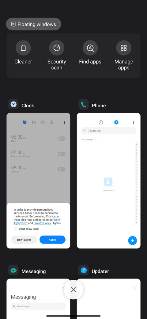 Tone Wheel Blue screenshot