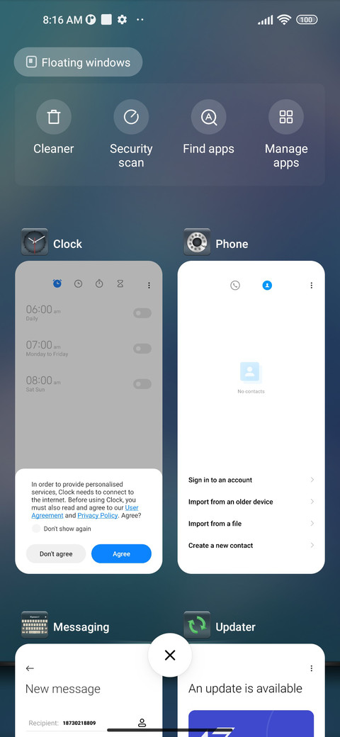 Glass screenshot