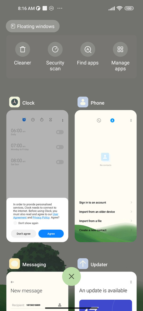 Breeze screenshot