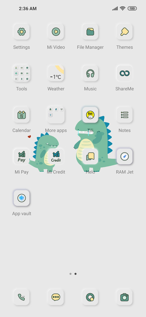Dynamic Dinosaur screenshot