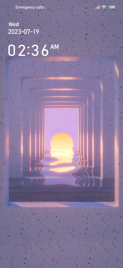Sunset maze screenshot