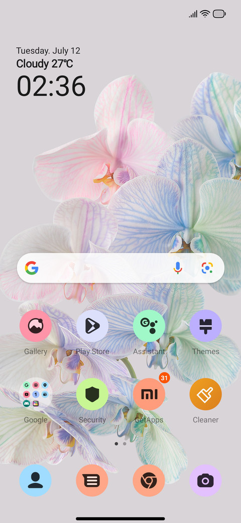 android 13 screenshot
