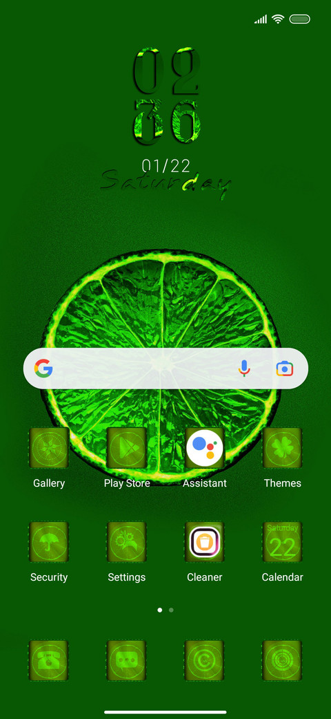 Green Lemon screenshot