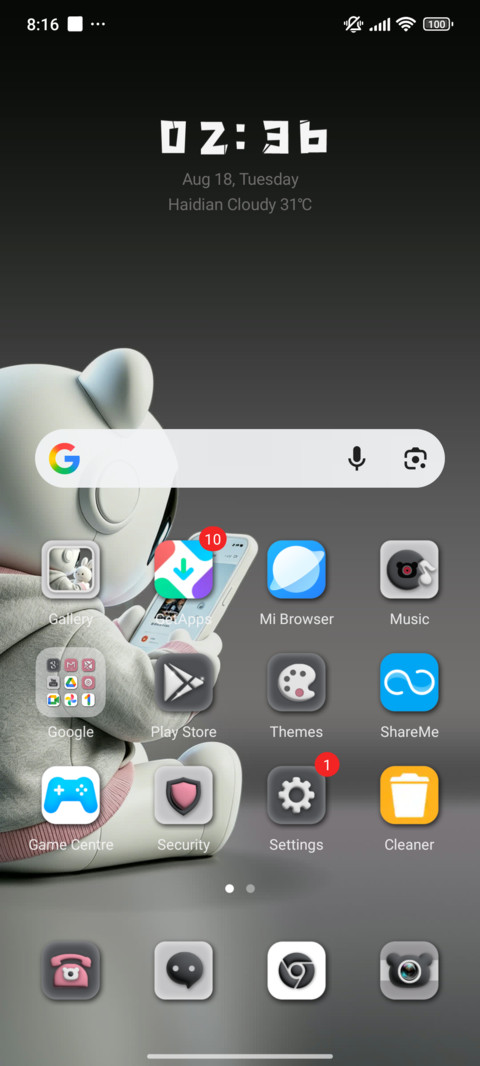 Hello bear screenshot
