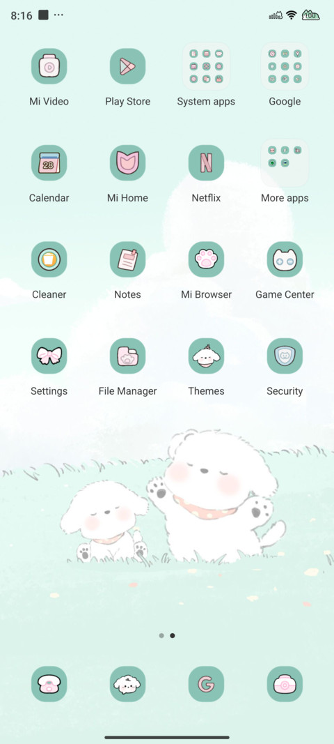 Good morning screenshot