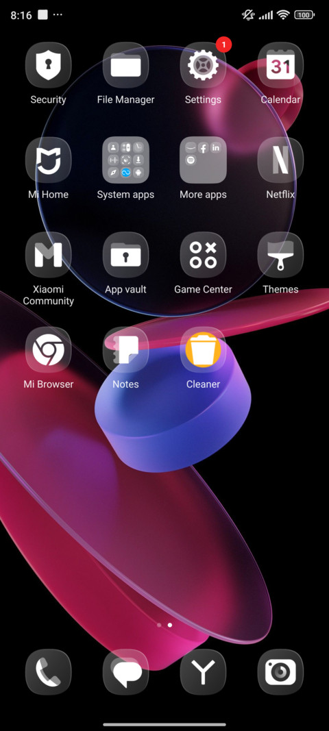 RunOS Liquid Glass screenshot