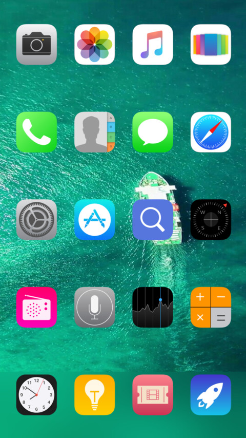 xiOS10 White screenshot