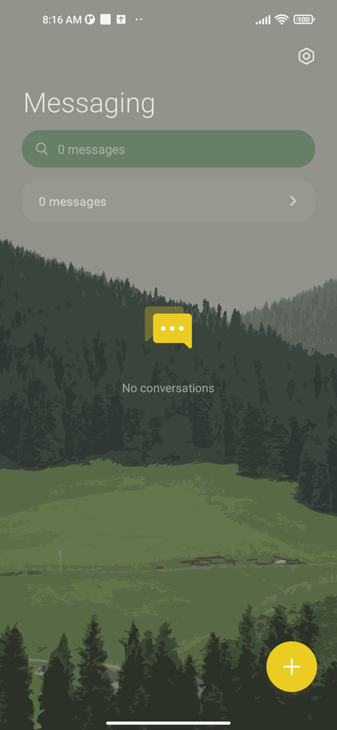 Green mountains screenshot