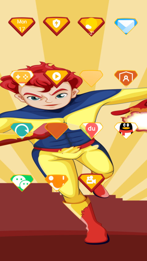 Super Hero_3MDS screenshot