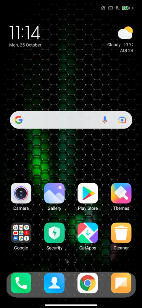 Honeycombs screenshot