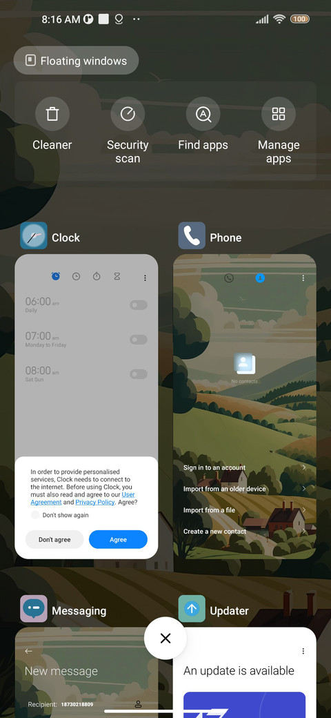 Simple screenshot
