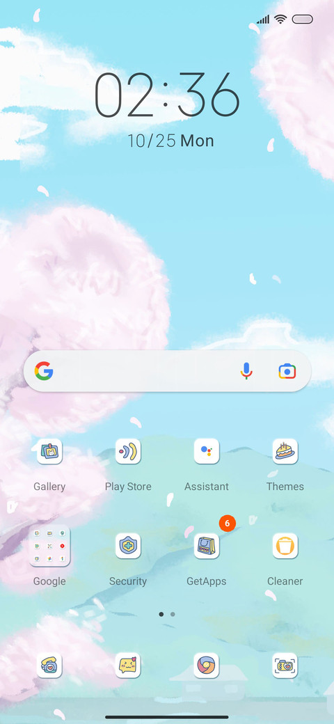 Spring painting screenshot