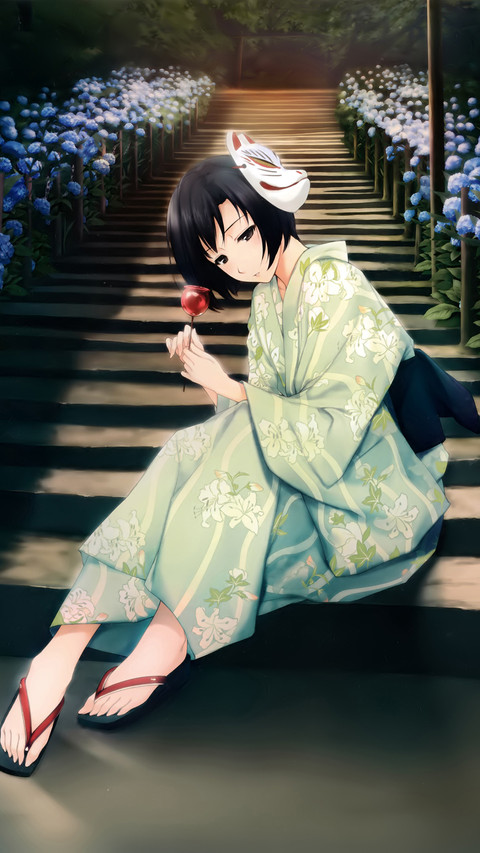 秀丽端庄的和服少女 screenshot