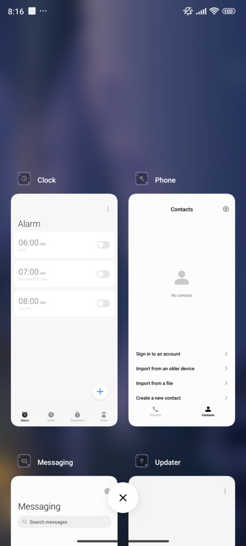 Purple screenshot
