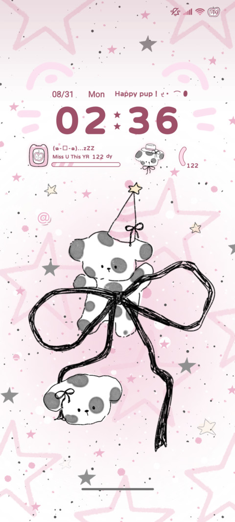 Pink‑Black Pup screenshot