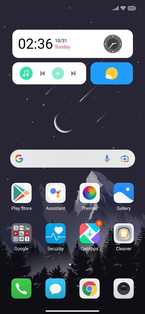 Mixture OS screenshot