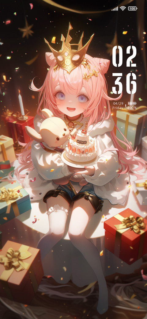 Princess birthday screenshot