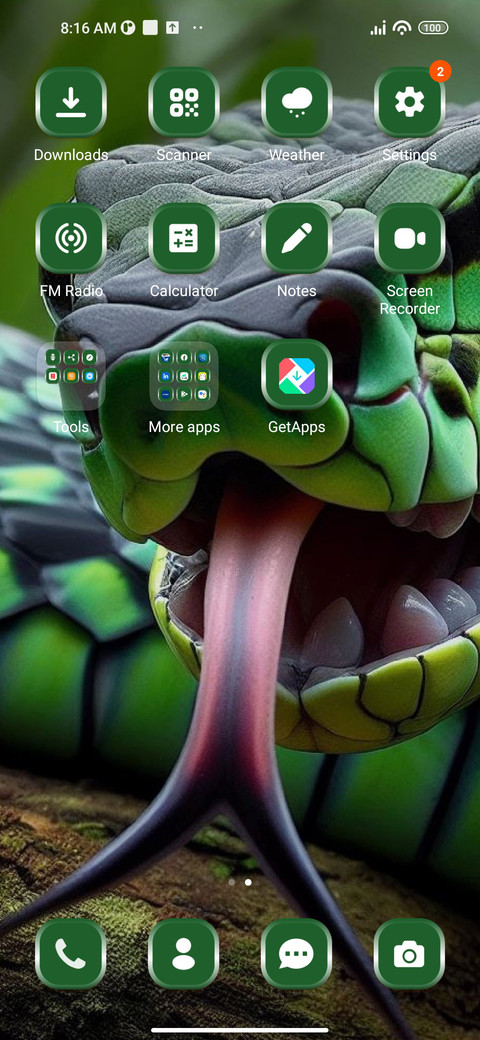 Reptile screenshot