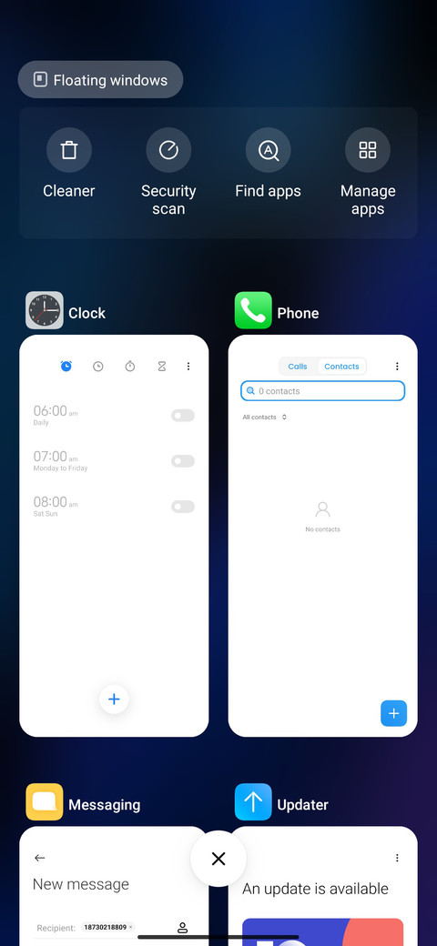 BLUE MOD screenshot
