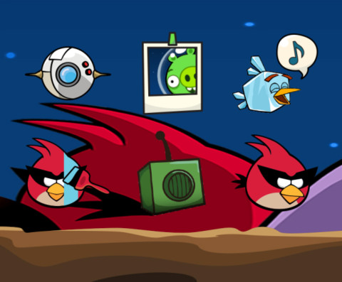Angry Birds Space screenshot