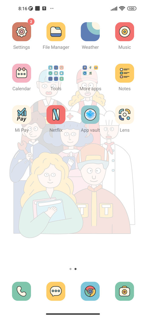 Life log screenshot