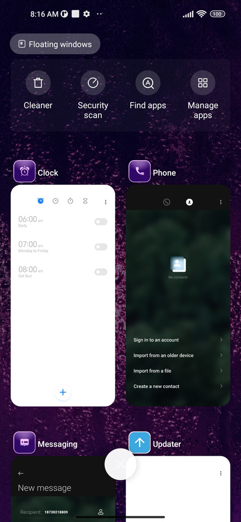 Wow Purple screenshot