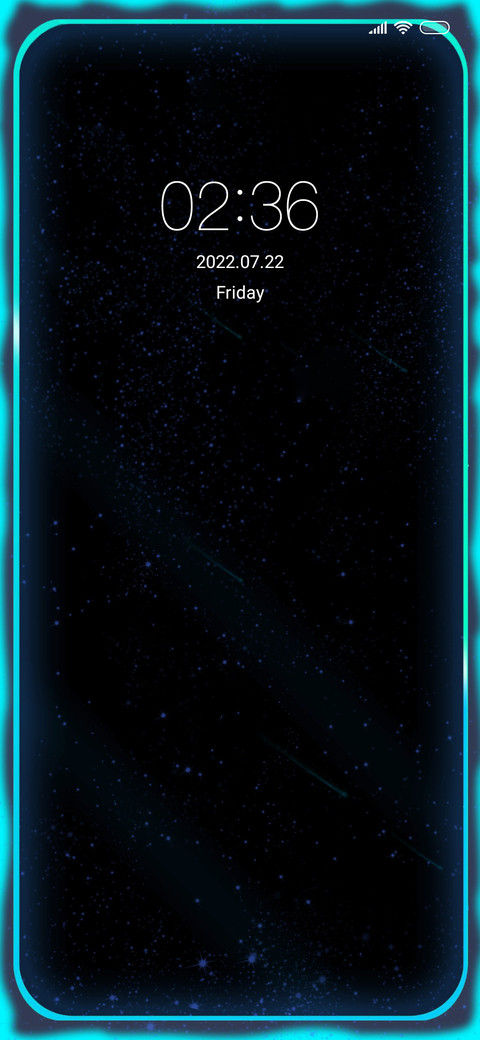 starry sky screenshot