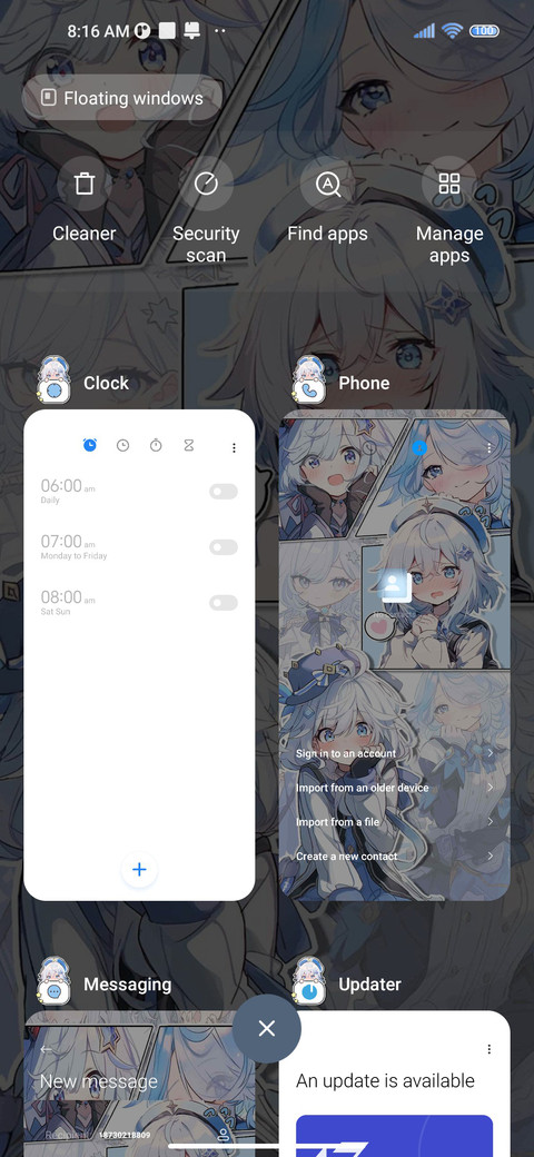 Water goddess girl screenshot