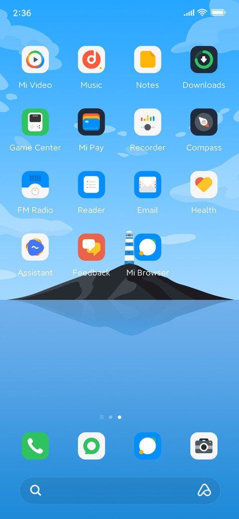 Clear Sky Sea screenshot