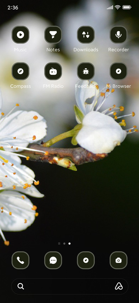 White Leaf screenshot