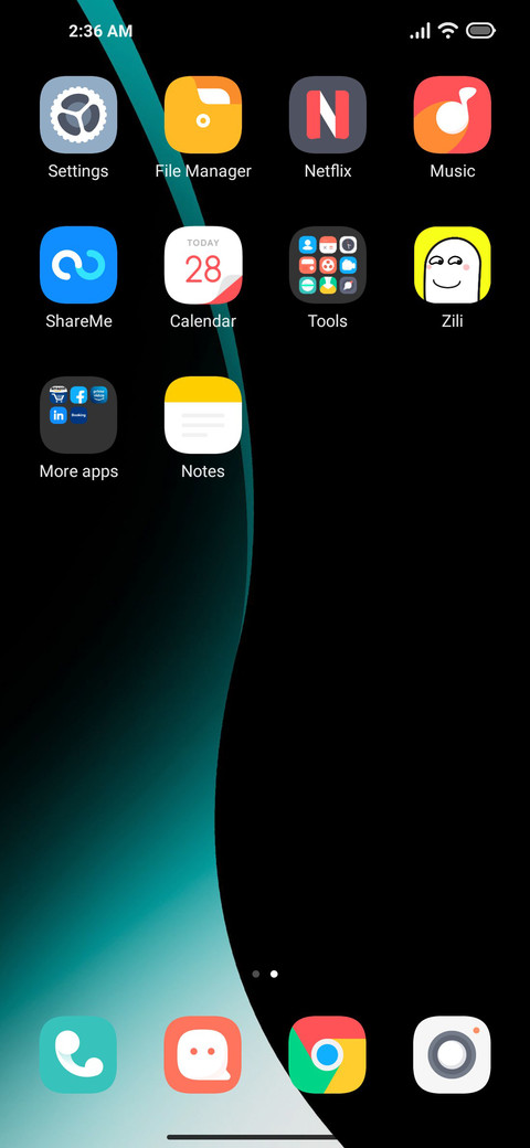 Minimal Rise screenshot