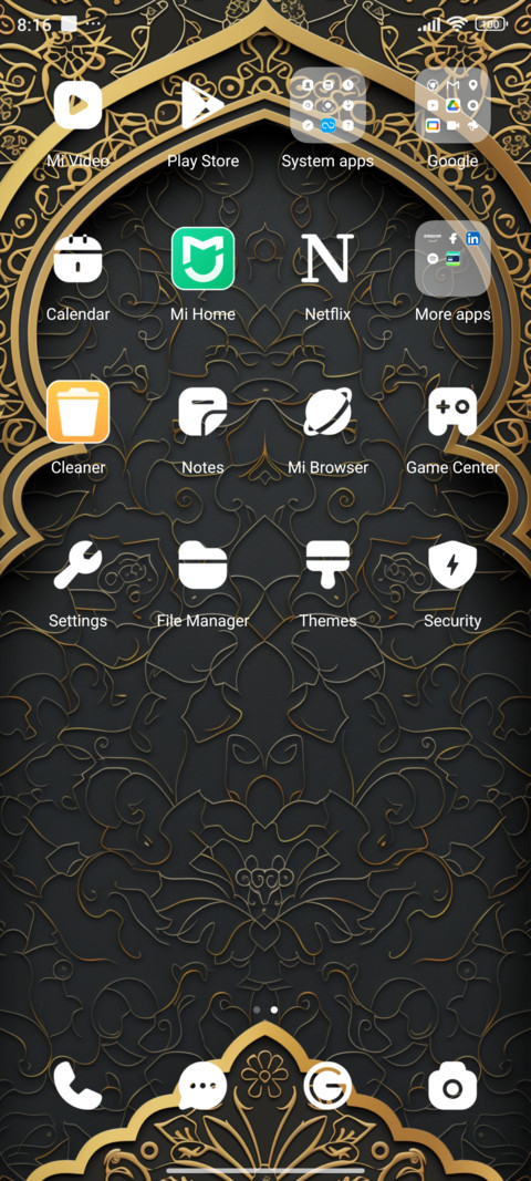 Golden stripe screenshot
