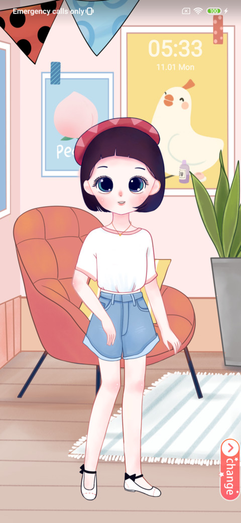 Change my clothes screenshot
