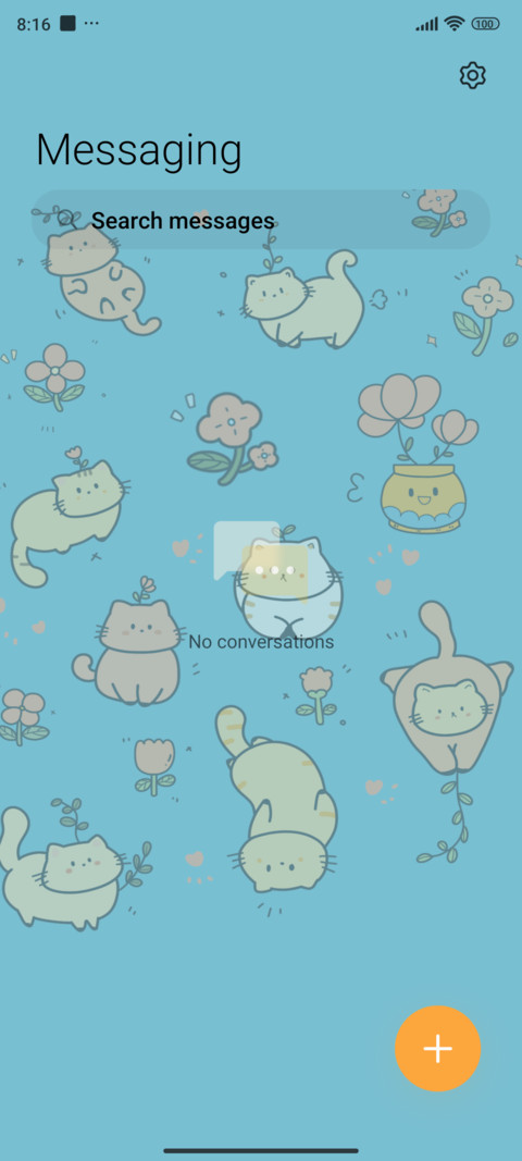 Cats Green Plants screenshot