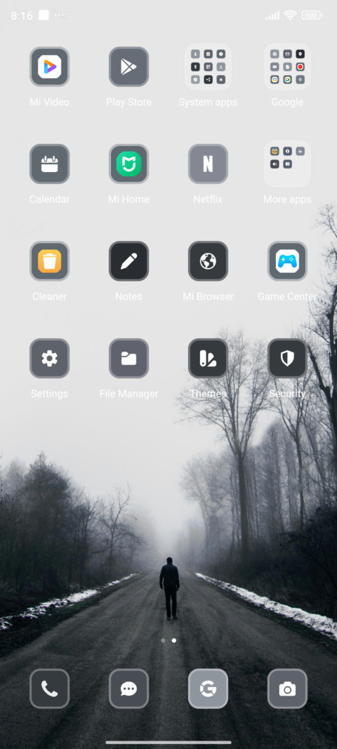 Misty Morning screenshot