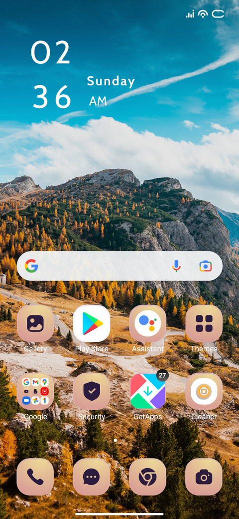 Mountain screenshot