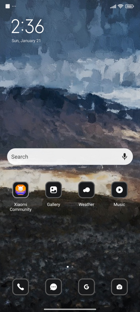 Painting screenshot