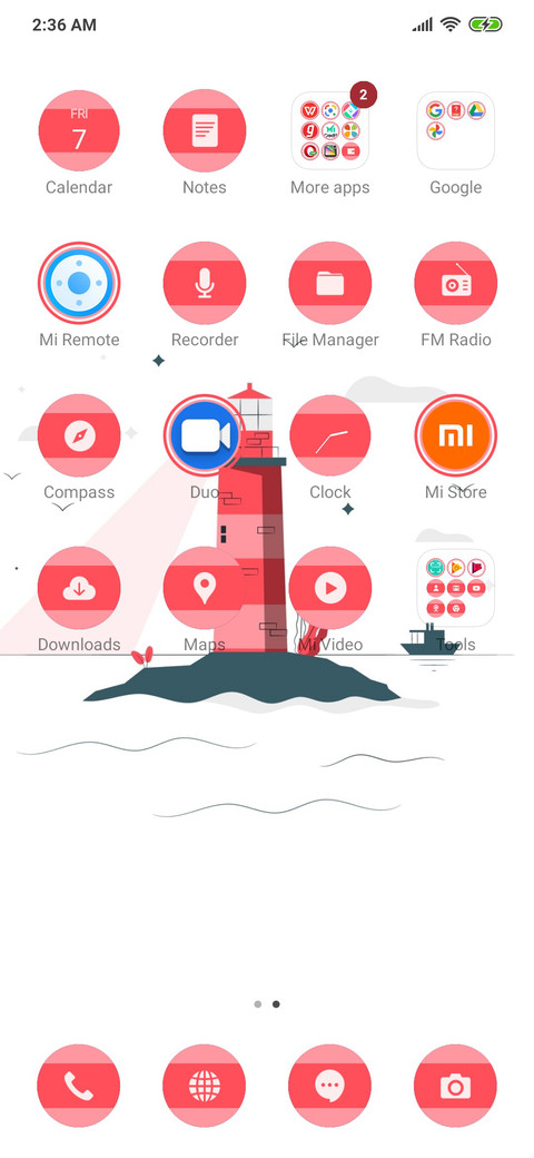 Red Lighthouse - Vector_3MDS screenshot