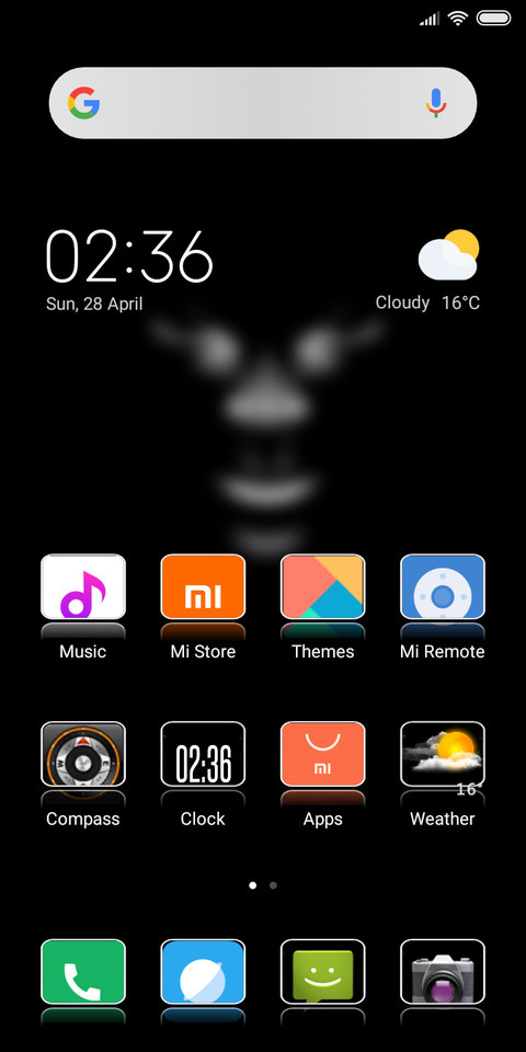 Mysterious screenshot