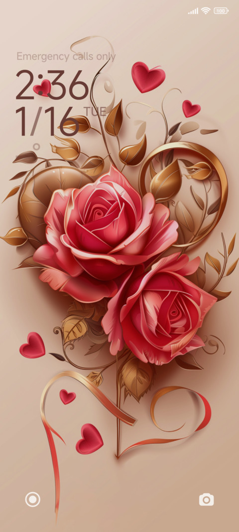 Rose gold screenshot