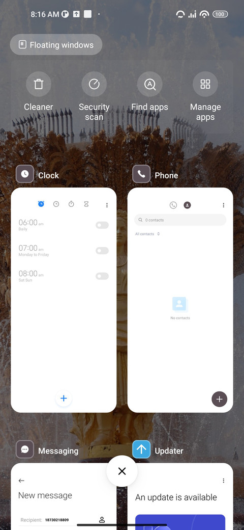 Fountain screenshot